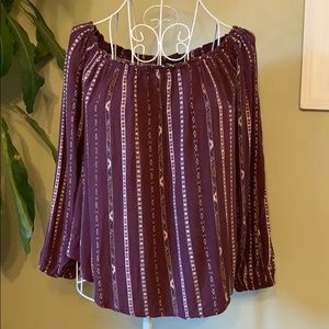 ** 5 for $25** Off the shoulder top